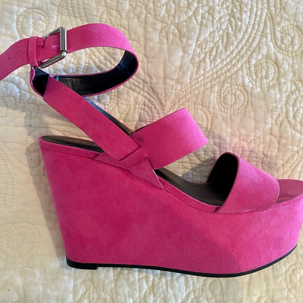 ALDO SUEDE WEDGES
